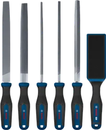 Bosch 줄 세트 5개입 + 프로 줄 브러시 (다중 구성 손잡이 포함).