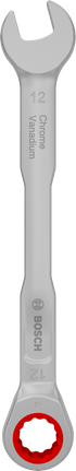 Bosch 12mm 라쳇 복합 렌치 (크롬 바나듐 재질).