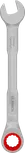 Bosch 17mm 라쳇식 복합 렌치 (크롬 바나듐 재질).