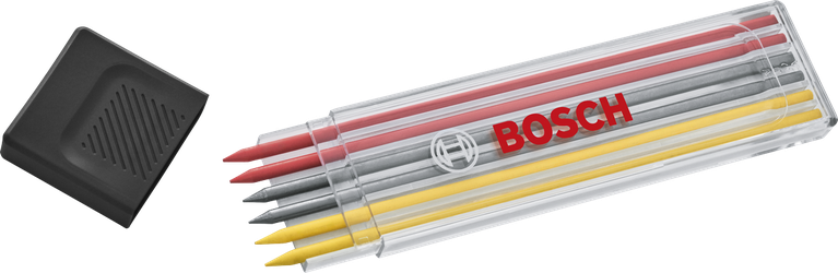 Bosch 2.8mm HB 멀티컬러 연필심 리필 세트.