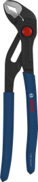 Bosch 워터펌프 플라이어 250mm, 미끄럼 방지 손잡이 포함.