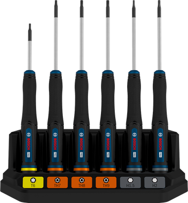 PRO Precision TX/TH/H 스크류드라이버 세트, 6개