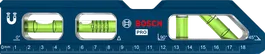 Bosch PRO 빌렛 어뢰형 수평계 200mm (자석 받침대 포함).