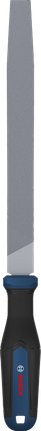 인체공학적 손잡이가 있는 Bosch 200mm 평줄.
