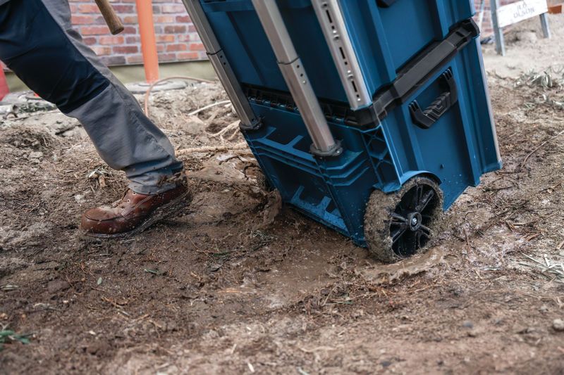 Bosch L-BOXX Contractor 476 운반 케이스 시스템 (진흙 재질).