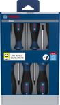 Bosch PRO 스크루드라이버 세트 TX 6개입 (S2 스틸 샤프트 포함).