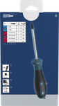 Bosch PRO 스크루드라이버 세트 PH/SL 6개입 (S2 샤프트 및 미끄럼 방지 손잡이 포함).