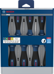 Bosch PRO 스크루드라이버 세트 8개입 S2 샤프트 미끄럼 방지형.