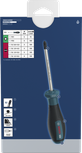 Bosch PRO 스크루드라이버 세트 PZ/SL 6개입 (S2 스틸 샤프트 포함).