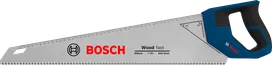 Bosch 550mm 목재 절단용 수동톱, 톱날 길이 7 TPI.