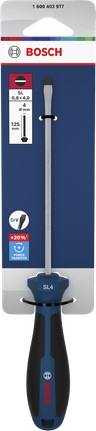 Bosch SL 0.8 x 4.0 x 125 mm 스크루드라이버 (소매 포장).