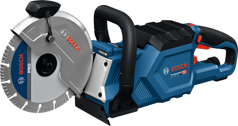 Bosch GCS 18V-230 무선 절단 및 연삭 톱.