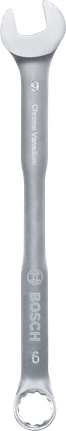 Bosch 9mm 복합 렌치 (개방형 및 링형 끝단 포함).