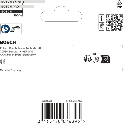 Bosch 교체용 자재 액세서리 포장.