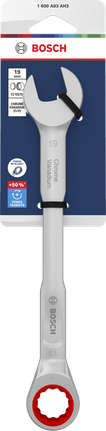 Bosch 19mm 크롬 바나듐 라쳇 복합 렌치.