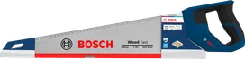 빠른 목재 절단을 위한 Bosch 550mm 7TPI 수동톱.