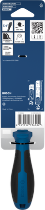 인체공학적 손잡이가 장착된 Bosch SL 1.2 x 6.5 x 125 mm 스크류드라이버.