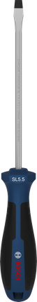 Bosch SL 1.0 x 5.5 x 125 mm 인체공학적 스크루드라이버.