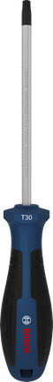 인체공학적 손잡이가 있는 Bosch TX30 x 125 mm 스크루드라이버.