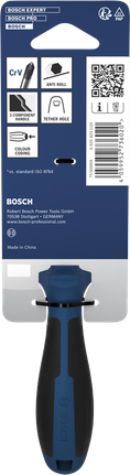 미끄럼 방지 손잡이가 있는 Bosch PH1 x 75mm 스크루드라이버.