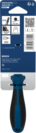 미끄럼 방지 손잡이가 있는 Bosch TX10 x 75mm 스크루드라이버.