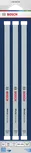 Bosch 300mm 톱날 24TPI 바이메탈 날 3개입.