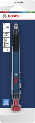 Bosch 딥홀 샤프펜슬 HB, 2.8mm 심.