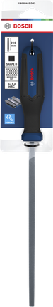 Bosch 금속 가공용 사각 파일 200mm D형.