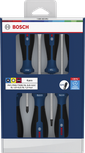 Bosch PH/TX/SL 스크루드라이버 세트 (크롬 바나듐 샤프트, 6개입).
