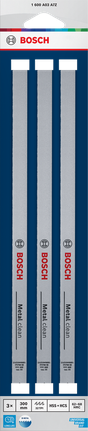 Bosch 300mm 바이메탈 톱날 32TPI 팩.