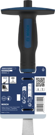 Bosch PRO 석재용 평끌 (손 보호대 포함).
