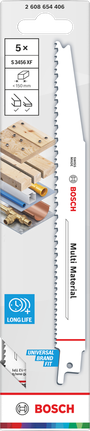 Bosch S3456XF 다용도 톱날 세트, 200mm.