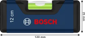 Bosch 박스 레벨 12cm 컴팩트 수평계.