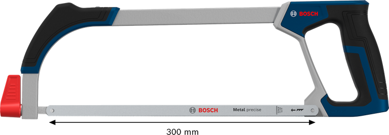 정밀한 금속 절단을 위한 Bosch 300mm 바이메탈 톱.