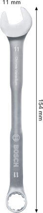 Bosch 11mm 크롬 바나듐 복합 렌치.