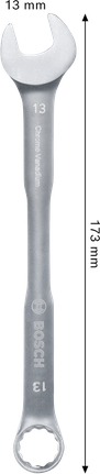 Bosch 13mm 크롬 바나듐 복합 렌치.