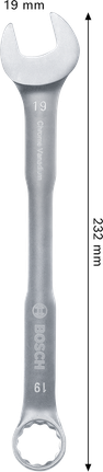 Bosch 19mm 크롬 바나듐 복합 렌치.