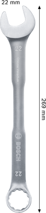 Bosch 22mm 크롬 바나듐 복합 렌치.