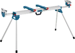 GTA 3800 조절 가능한 지지대가 있는 Bosch GTA 3800 톱 스탠드.