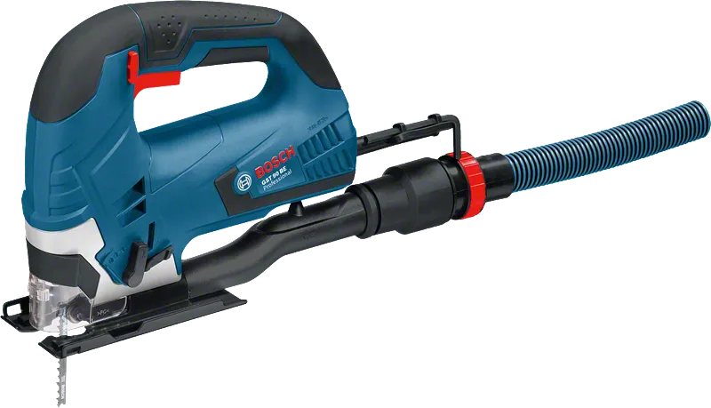 GST 90 BE 먼지 제거 장치가 있는 Bosch GST 90 BE 퍼즐.