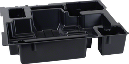 도구와 액세서리 정리를 위한 Bosch 인레이 트레이.