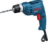 인체공학적 손잡이가 장착된 Bosch GBM 6 RE 전기 드릴.