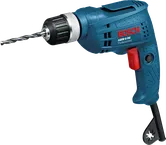 인체공학적 손잡이가 장착된 Bosch GBM 6 RE 전기 드릴.