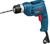 인체공학적 손잡이가 장착된 Bosch GBM 6 RE 전기 드릴.