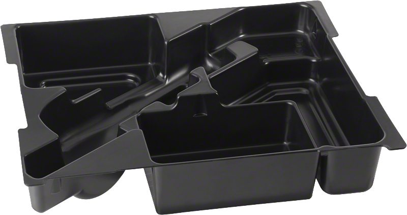 L-BOXX 136 케이스용 Bosch 인레이, 정리된 칸막이.