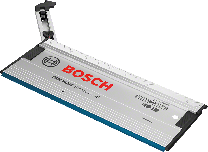 측정 표시가 있는 Bosch FSN WAN 각도 가이드.